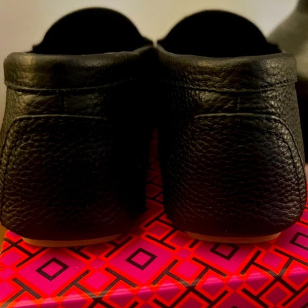 Tory Burch Lowell Black Loafers - Picture 3 of 8